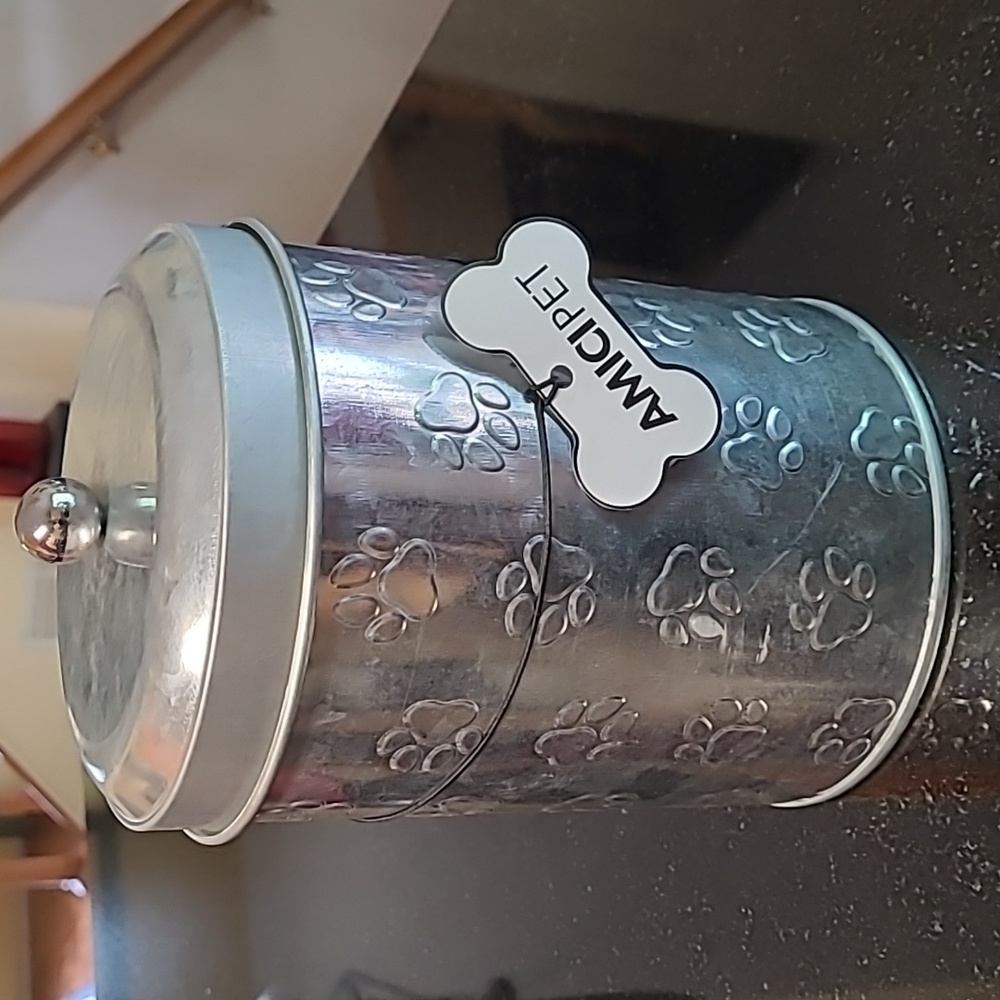 Puppy Paws Treat Tin